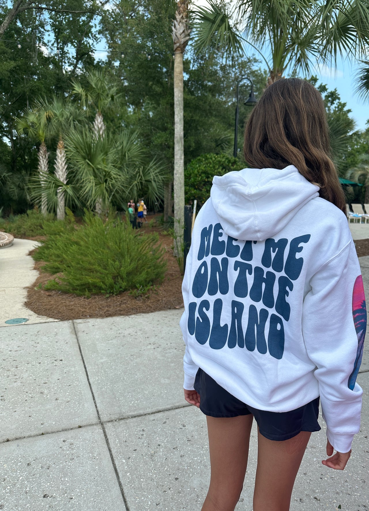 Youth meet me on the island hoodie
